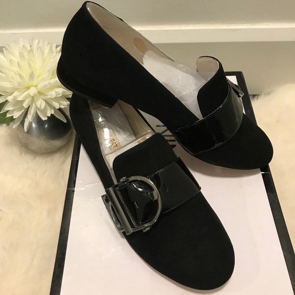 Nine West Women’s sz 6M Zance Ballet Flat New Blk - Picture 1 of 10